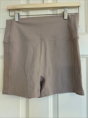 aerie Mauve High-Waist Bike Shorts